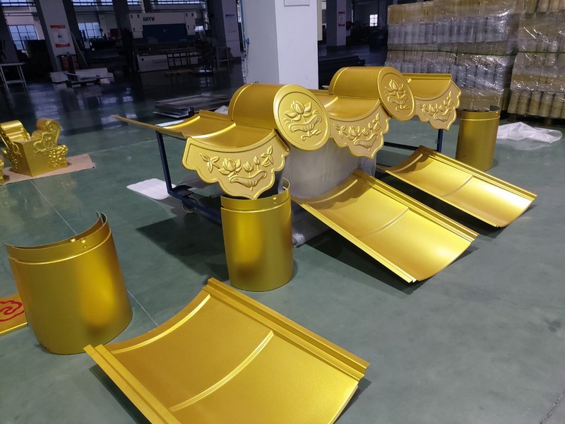 仿古金屬瓦