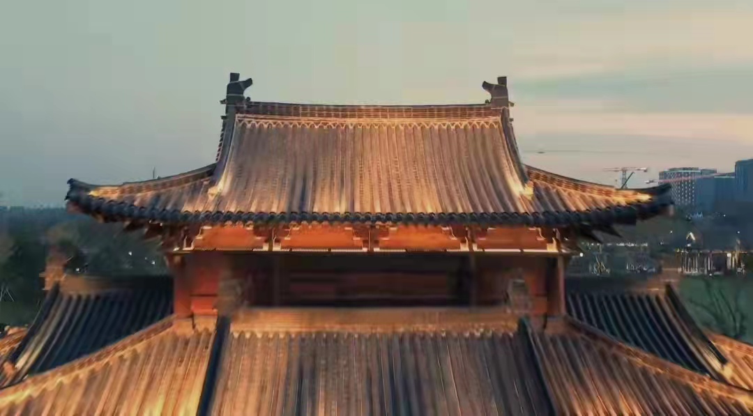 仿古金屬瓦案例